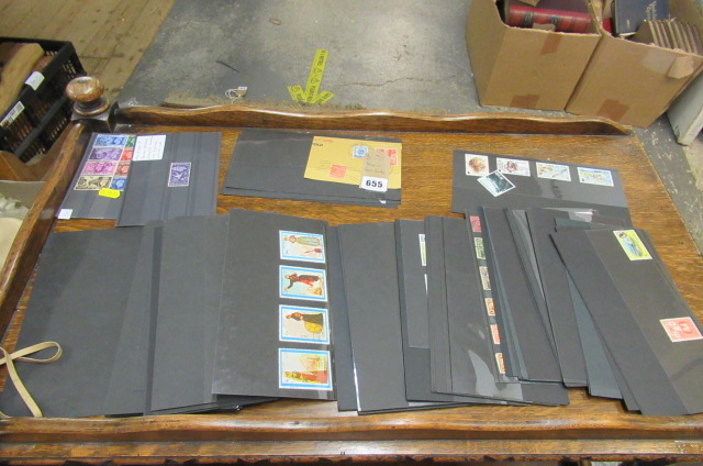 STAMPS ON STOCK CARDS Image