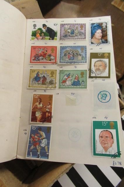 BOX CONTAINING TWENTY TWO OLD APPROVAL BOOKS  Image