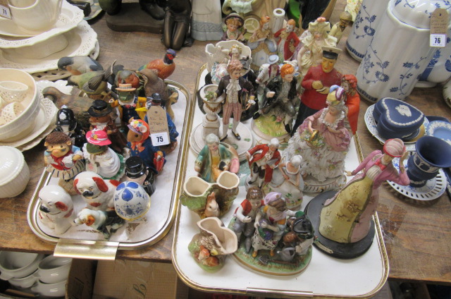 TWO TRAYS OF ORNAMENTS Image