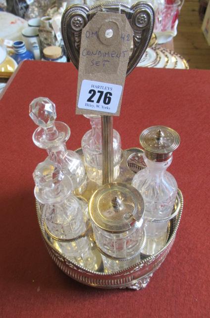 GLASS AND EP CONDIMENT SET Image