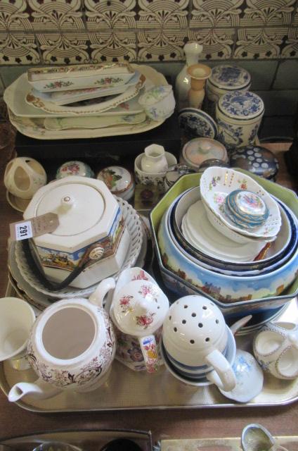 TWO TRAYS OF CERAMICS Image