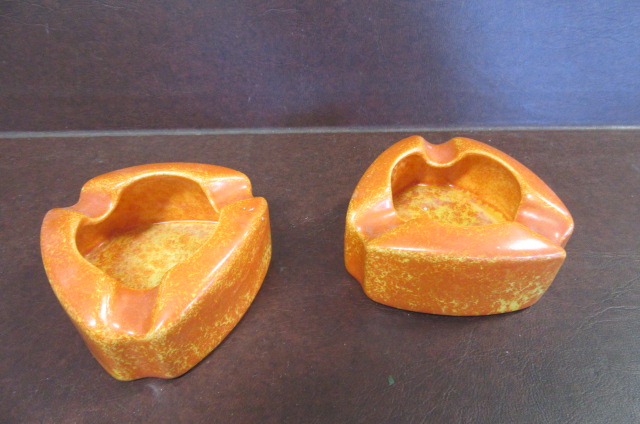 PAIR OF ROYAL LANCASTRIAN ASH TRAYS Image