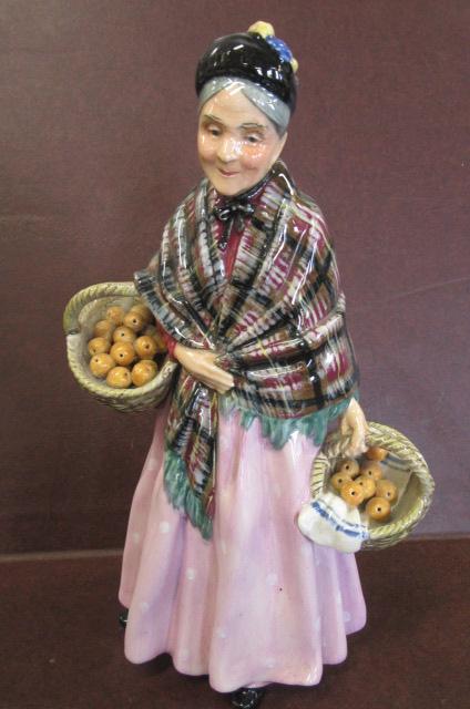 ROYAL DOULTON FIGURE  ORANGE LADY Image