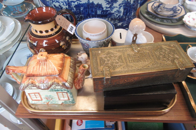 TRAY OF CERAMICS ETC Image