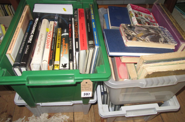 FOUR BOXES OF BOOKS Image