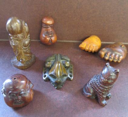 BOX OF NETSUKES Image