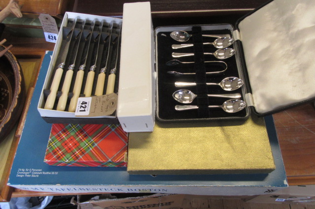 SIX BOXES OF CUTLERY Image