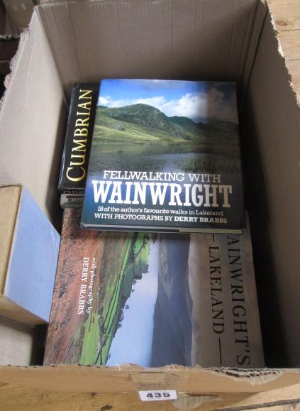BOX OF BOOKS ON THE LAKE DISTRICT Image