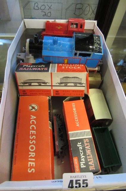 BOX OF RAILWAY ROLLING STOCK ETC Image