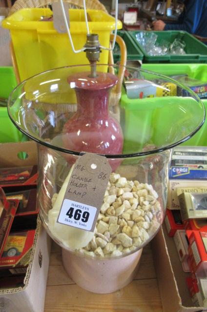 CANDLE HOLDER AND A LAMP Image