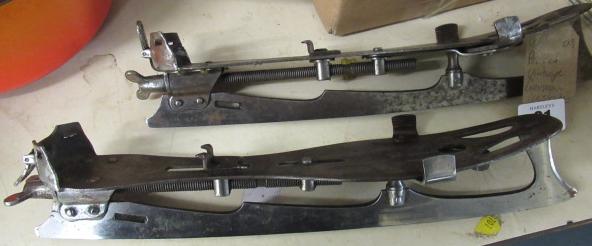 PAIR OF VINTAGE GERMAN ICE SKATES Image