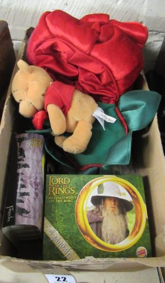 BOX OF BURGER KING AND MACDONALDS TOYS Image