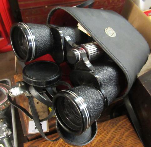 PAIR OF CASED BINOCULARS  Image