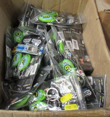 BOX OF TORCH KEY RINGS Image
