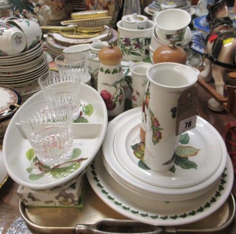 TRAY OF PORTMEIRION CERAMICS Image