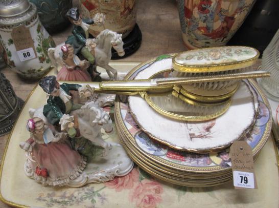 TRAY OF CERAMICS Image