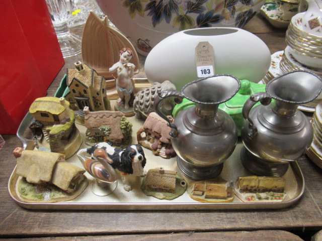 TRAY OF CERAMICS ETC Image