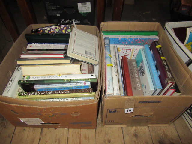 TWO BOXES OF BOOKS Image