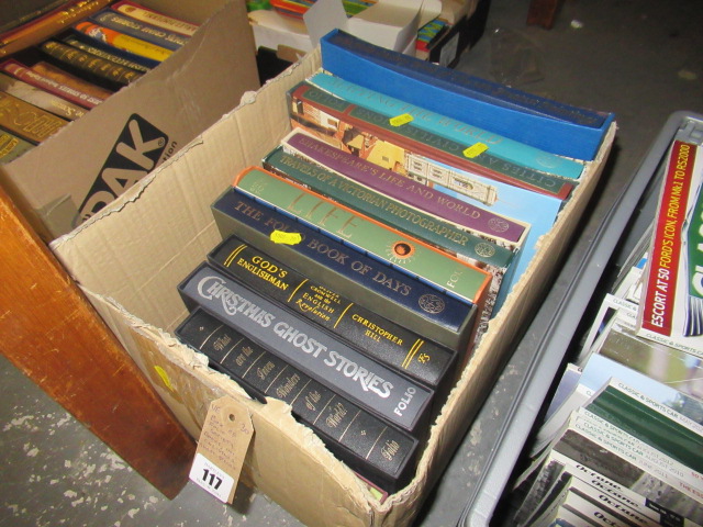 BOX OF FOLIO SOCIETY BOOKS ETC Image
