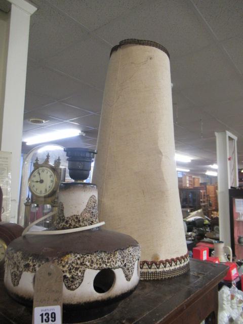 WEST GERMAN LAMP AND SHADE Image
