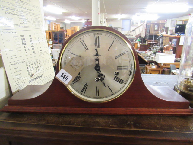 MAHOGANY CASED MANTLE CLOCK Image