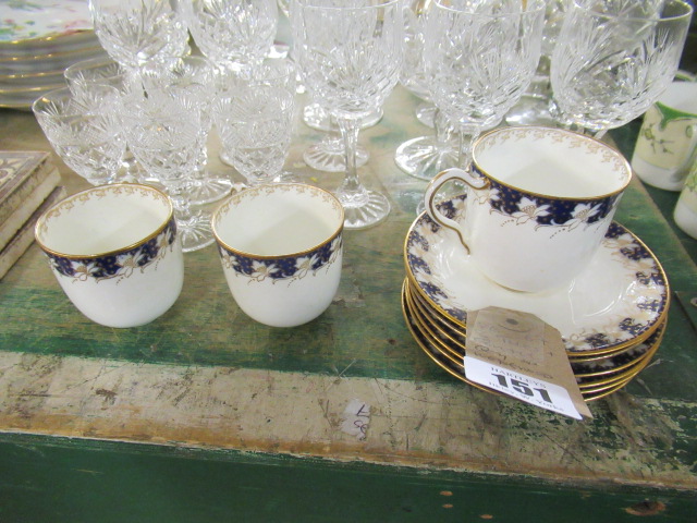 THREE TILES AND SMALL QUANTITY OF WEDGWOOD Image