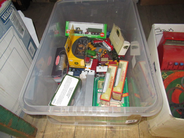 BOX OF DIECAST  VEHICLES Image