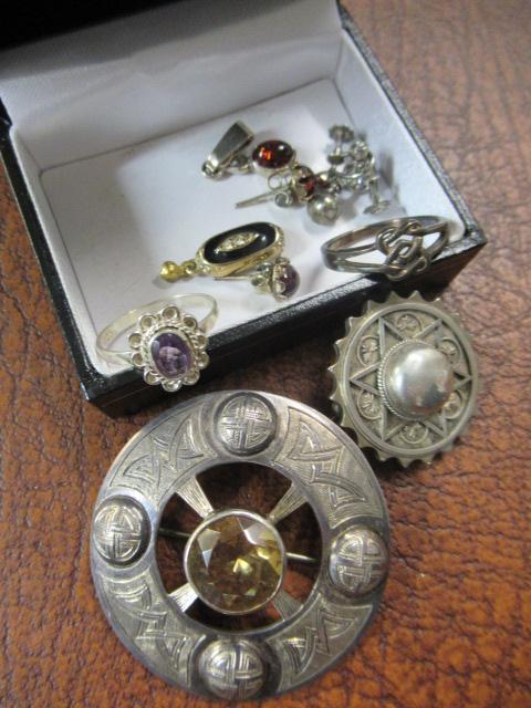 CELTIC SILVER BROOCH ETC Image