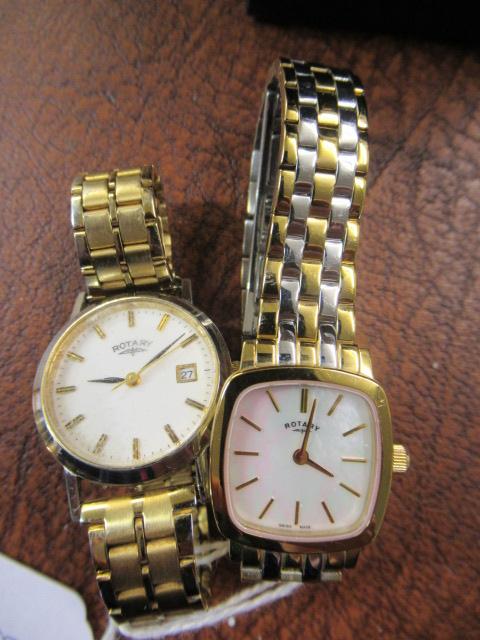 TWO LADY'S ROTARY WRISTWATCHES Image