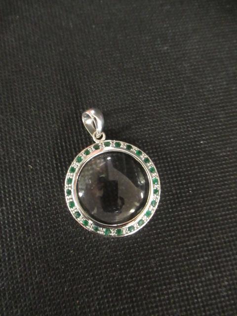 SILVER STONE SET MAGNIFYING GLASS Image