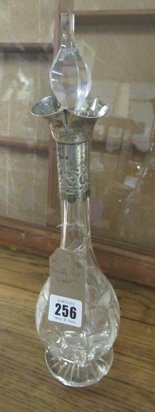SILVER TOPPED VASE Image