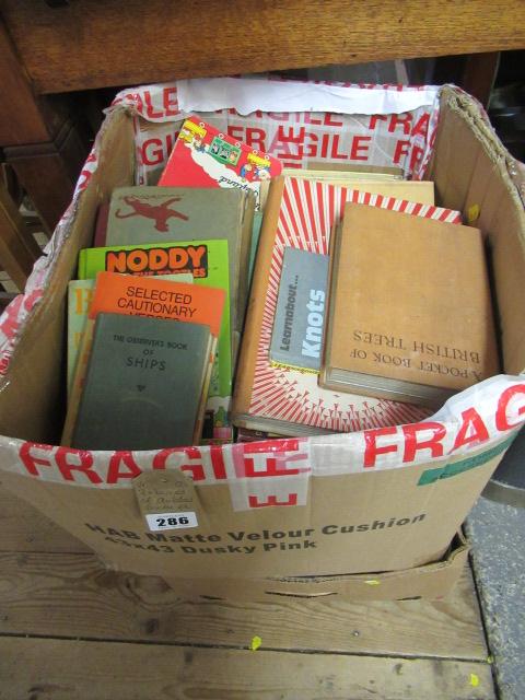 TWO BOXES OF CHILDRENS BOOKS ETC Image