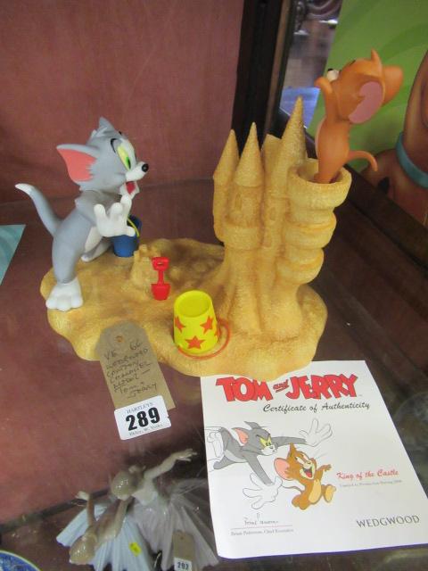 WEDGWOOD TOM AND JERRY CARTOON MODEL  BOXED Image