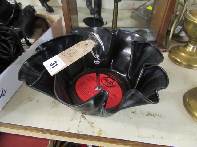 SHAPED VINYL RECORD TRINKET DISH Image