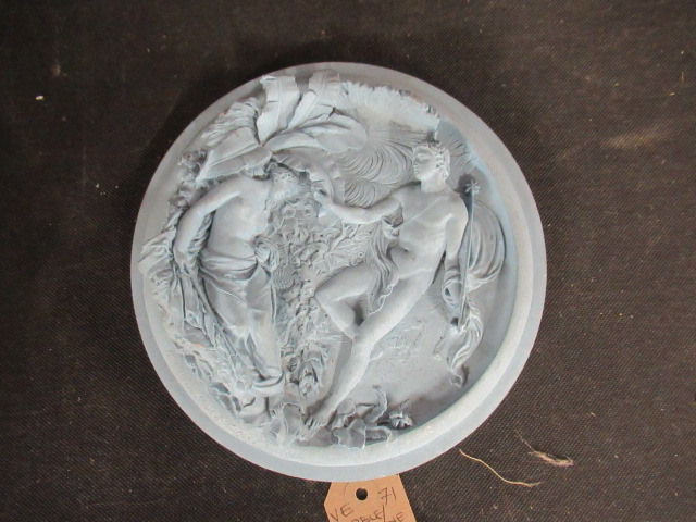 MARBLE AND HARDSTONE NEO CLASSICAL PLAQUE Image