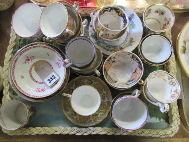 TRAY OF CUPS AND SAUCERS  Image
