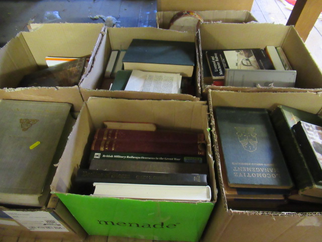 SIX BOXES OF RAILWAY RELATED BOOKS Image