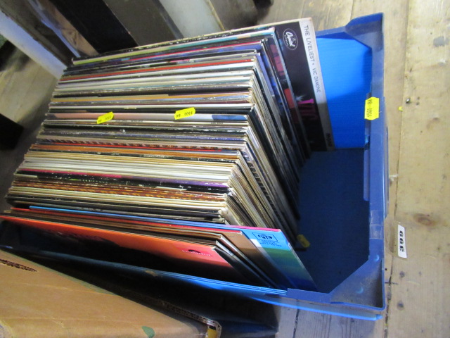 BOX OF LP RECORDS Image