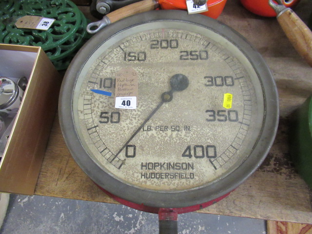 VINTAGE PRESSURE GAUGE Image