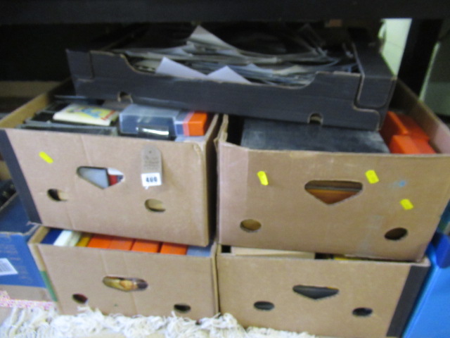 FOUR BOXES OF OLD SLIDES AND PHOTOS Image