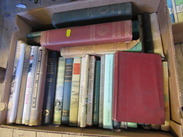 BOX OF HUNTING AND FISHING BOOKS Image