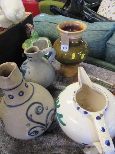 FIVE LARGE JUGS AND VASES Image