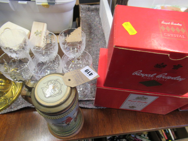 QUANTITY OF GLASSES AND A STEIN Image