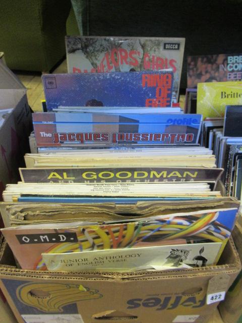 QUANTITY OF JAZZ  SWING AND POP LP RECORDS Image