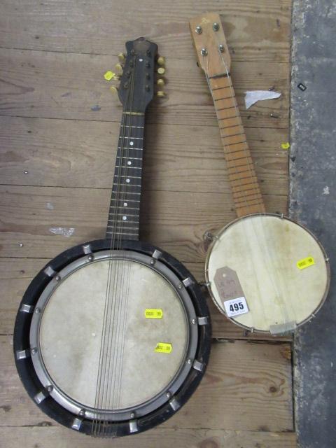 BANJO AND A UKELELE Image