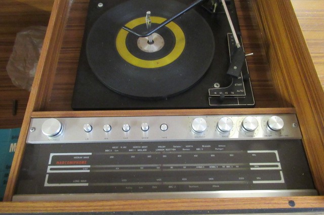 MARCONI RETRO RECORD PLAYER Image