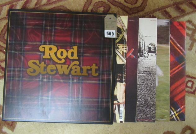 ROD STEWART FIVE LP RECORD BOX SET Image