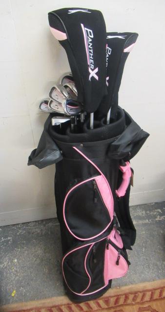 SLAZENGER GOLF CLUBS AND BAG Image