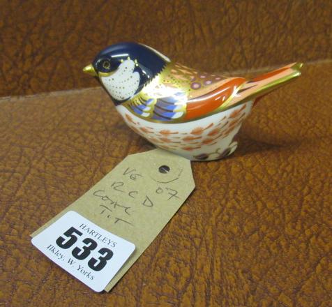 ROYAL CROWN DERBY COAL TIT Image