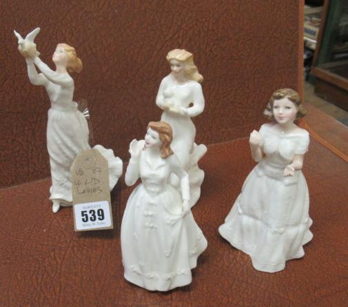 FOUR ROYAL DOULTON LADIES Image